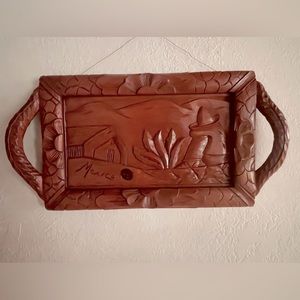Vintage Hand Carved Folk Art From Mexico